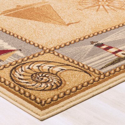 African Print Rugs Wayfair   African Contours Brown Area Rug 